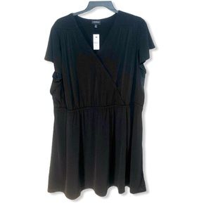 Lane Bryant Mock Wrap Dress